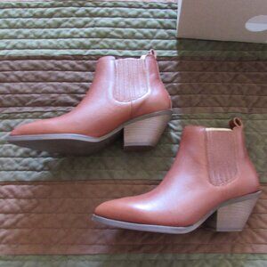 BNNU PLG Patina Portland Leather Goods Dakota Western Ankle Boot Tucson 7